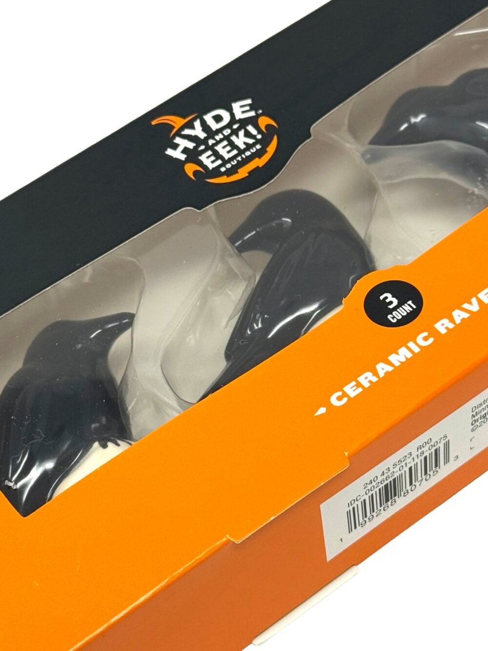 2026 Target Hyde & Eek 3pk Mini Black Raven Figurines Spooky Halloween NEW